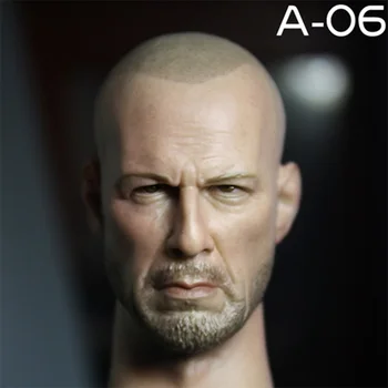 1/6 scale Male boy A06 Bruce Willis bald old Tough guy cloth head carving Model For 12" Action Figure Body Accessories Model toy
1/6 scale Male boy A06 Bruce Willis bald old Tough guy cloth head carving Model For 12" Action Figure Body Accessories Model toy