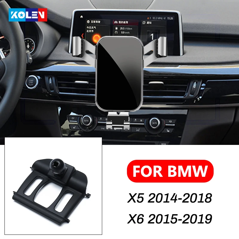For BMW X5 F15 2014-2018 X6 F16 2015-2019 Car Mobile Phone Holder Car Gravity Stand GPS Special Mount Support Navigation Bracket
For BMW X5 F15 2014-2018 X6 F16 2015-2019 Car Mobile Phone Holder Car Gravity Stand GPS Special Mount Support Navigation Bracket