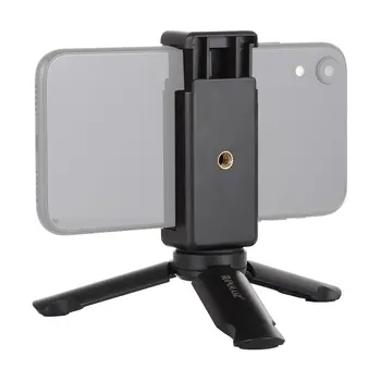 PULUZ Mobile Lazy Bracket Multi-function Small Tripod + Mobile Phone Clip Mini Tripod / Lightweight Desktop Folding
PULUZ Mobile Lazy Bracket Multi-function Small Tripod + Mobile Phone Clip Mini Tripod / Lightweight Desktop Folding