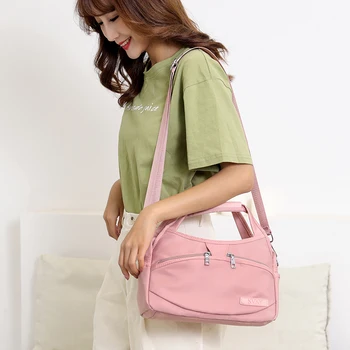Casual Shoulder Bag For Women Trendy Nylon Handbag Female Small Messenger Bags Simple Fashion Crossbody Bag Bella 
Casual Shoulder Bag For Women Trendy Nylon Handbag Female Small Messenger Bags Simple Fashion Crossbody Bag Bella