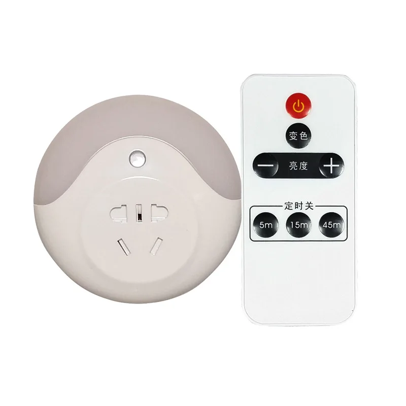 Remote Control LED Night Light Creative 5 Hole Socket Multifunction 2 in 1 Sleep Light US Plug
Remote Control LED Night Light Creative 5 Hole Socket Multifunction 2 in 1 Sleep Light US Plug