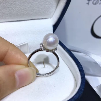 New Exquisite 925 Sterling Silver Finger Ring Settings Adjustable Ring Findings Jewelry Parts Fittings Accessories for Pearls
New Exquisite 925 Sterling Silver Finger Ring Settings Adjustable Ring Findings Jewelry Parts Fittings Accessories for Pearls