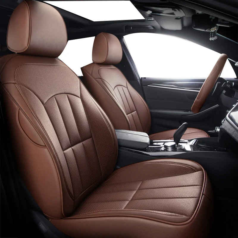 Специальные Высокое качество кожаный чехол автокресла для Jaguar XF XE XJ F-PACE F-TYPE бренд