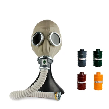 Anti Gas Mask Painting Spray Military Army Chemcial Silicone Respirator Fire Exercise Pesticide Protection Full face mask
Anti Gas Mask Painting Spray Military Army Chemcial Silicone Respirator Fire Exercise Pesticide Protection Full face mask