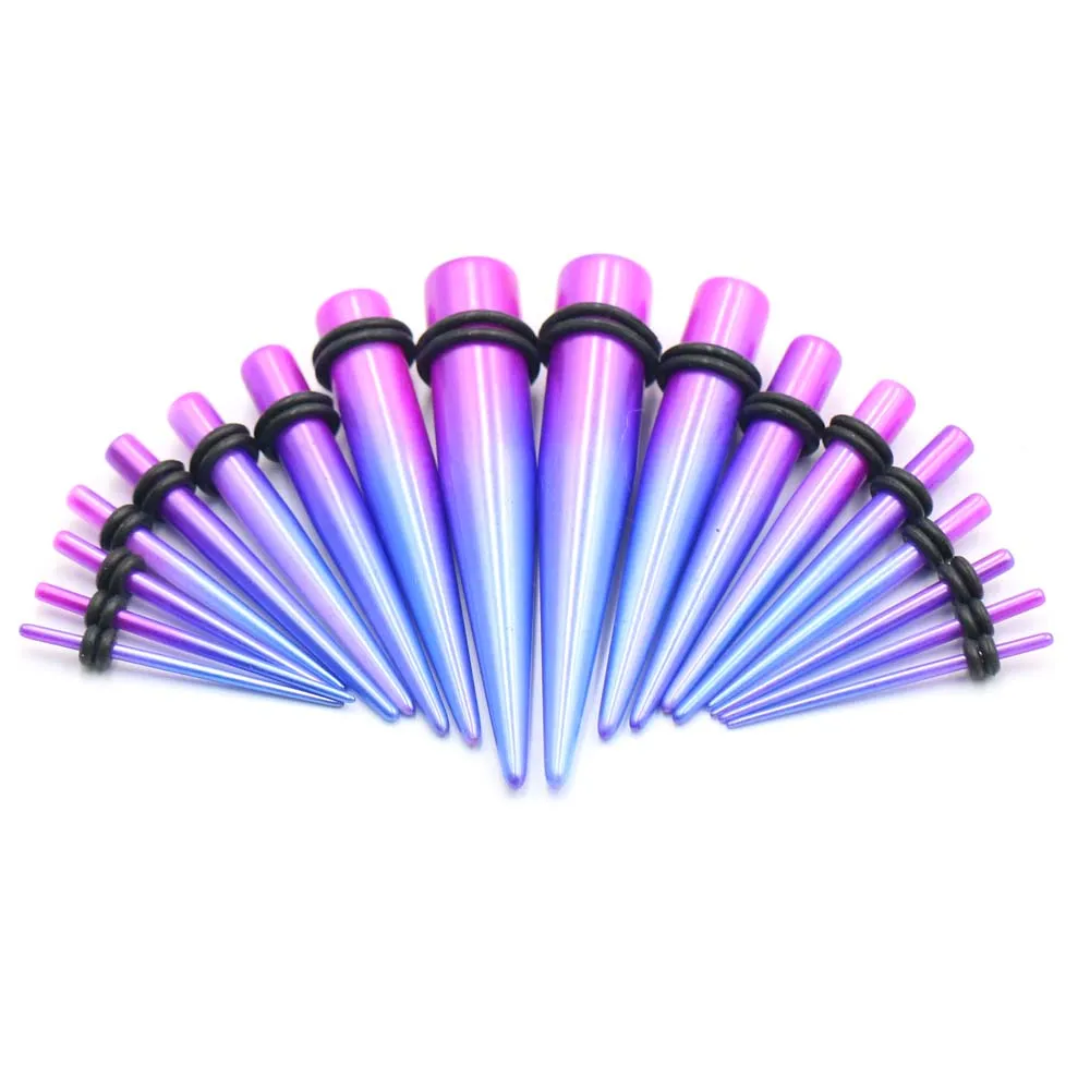 1PC UV Acrylic Spike Cone Illusion Ear Straight Taper Plug Gauge Earring Expander Stretcher Purple Piercing Organic Body Jewelry 
1PC UV Acrylic Spike Cone Illusion Ear Straight Taper Plug Gauge Earring Expander Stretcher Purple Piercing Organic Body Jewelry