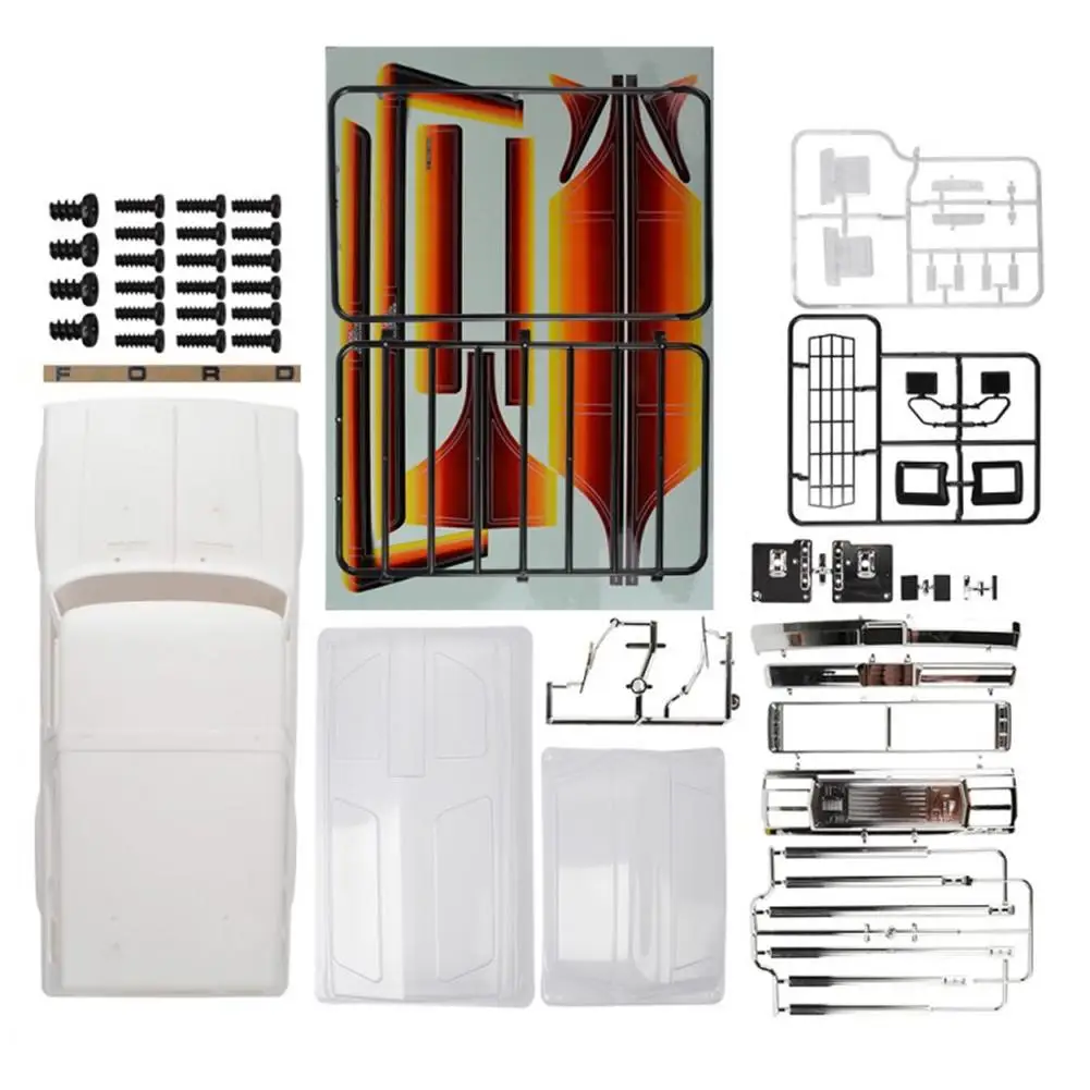 Crawler Car Parts Hard Plastic Body Car Shell 313mm Wheelbase Unassembled Kit for Axial SCX10 90046 Traxxas TRX4 Ford Bronco
Crawler Car Parts Hard Plastic Body Car Shell 313mm Wheelbase Unassembled Kit for Axial SCX10 90046 Traxxas TRX4 Ford Bronco