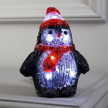 The figure is acrylic. "Penguin" 15x12x9 cm, 2xAA (not included), WHITE 5037526
The figure is acrylic. "Penguin" 15x12x9 cm, 2xAA (not included), WHITE 5037526