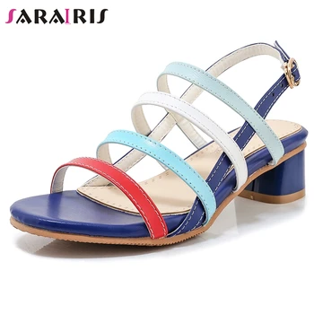 SARAIRIS New Ladies Summer Elegant Office Sandals Cool Med Heels Gladiator Sandals Women Summer Daily Work Shoes Woman
SARAIRIS New Ladies Summer Elegant Office Sandals Cool Med Heels Gladiator Sandals Women Summer Daily Work Shoes Woman