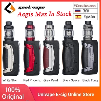 Original Geekvape Aegis Max Kit 100W Output Powered by 21700 Battery 3ml Zeus Subohm Tank E-cig Vape Kit Vs Aegis Boost / Drag X
Original Geekvape Aegis Max Kit 100W Output Powered by 21700 Battery 3ml Zeus Subohm Tank E-cig Vape Kit Vs Aegis Boost / Drag X