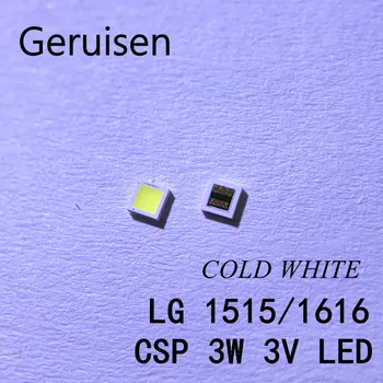 50pcs For LG Innotek LED LCD Backlight TV Application LED Backlight 3W 3V CSP 1515 1616 Cool white for TV Application
50pcs For LG Innotek LED LCD Backlight TV Application LED Backlight 3W 3V CSP 1515 1616 Cool white for TV Application