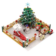 MOC Winter Christmas Paradise Park Building Blocks Kit Reindeer Snowman Model Tree Bricks DIY Idea Toys For Children Xmas Gifts
MOC Winter Christmas Paradise Park Building Blocks Kit Reindeer Snowman Model Tree Bricks DIY Idea Toys For Children Xmas Gifts
