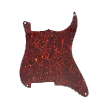 Musiclily 4 Hole Guitar Strat Pickguard Blanks Material for Stratocaster Style Guitar Custom, 4Ply Red Tortoise
Musiclily 4 Hole Guitar Strat Pickguard Blanks Material for Stratocaster Style Guitar Custom, 4Ply Red Tortoise