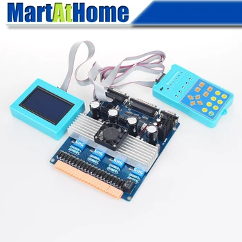Intelligent CNC 3rd Generation 4 Axis TB6600 Stepper Driver Kit w/ LCD & Remote Keypad #SM665 #SD
Intelligent CNC 3rd Generation 4 Axis TB6600 Stepper Driver Kit w/ LCD & Remote Keypad #SM665 #SD
