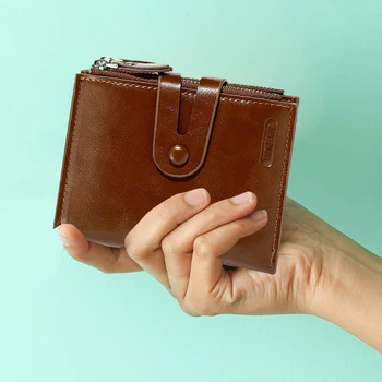 Casual Men Short Paragraph Purses Real Cowhide Wallets Fashion Vintage Purses Zip Purse PU Leather Short Bifold Wallet
Casual Men Short Paragraph Purses Real Cowhide Wallets Fashion Vintage Purses Zip Purse PU Leather Short Bifold Wallet