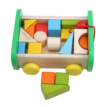 ENLIGHTEN Building Blocks of 17 Grain Colorful Trailer Building Blocks Educational Toy Children Unisex Vehicle Blocks Wood
ENLIGHTEN Building Blocks of 17 Grain Colorful Trailer Building Blocks Educational Toy Children Unisex Vehicle Blocks Wood