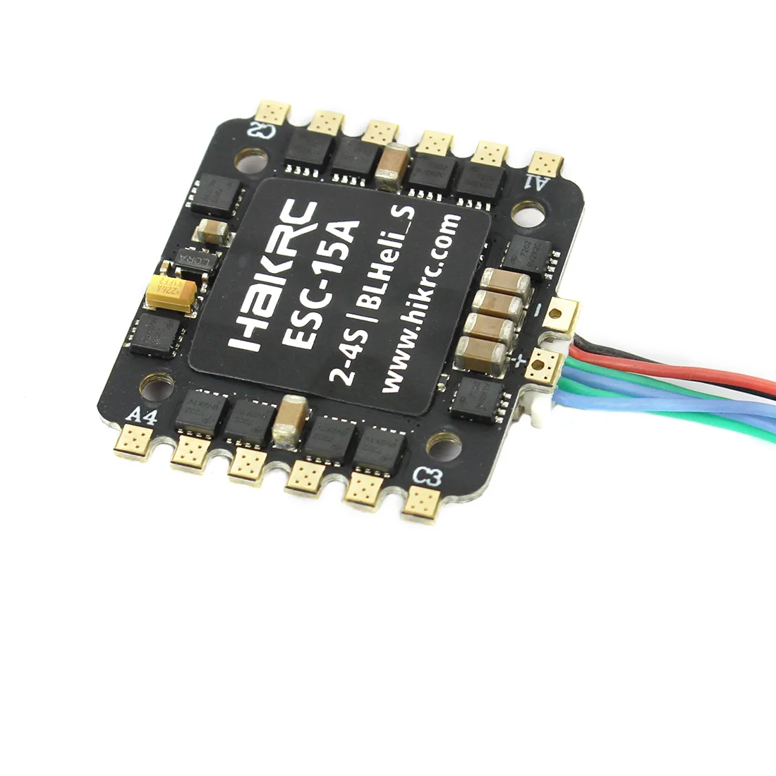 HAKRC 4 in 1 ESC 15A 2-4S BLHeli_S Dshot Oneshot Electronic Speed Controller for Mini F3 F4 Flytower RC Racing Drone Quadcopter
HAKRC 4 in 1 ESC 15A 2-4S BLHeli_S Dshot Oneshot Electronic Speed Controller for Mini F3 F4 Flytower RC Racing Drone Quadcopter