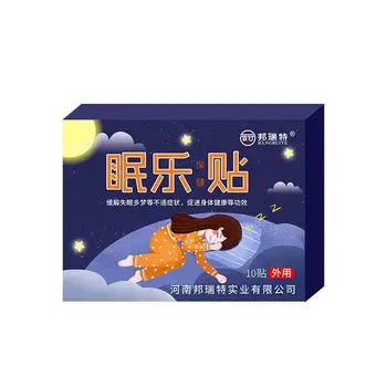 10pcs/box Improve Insomnia Sleeping Sticker Helping Sleep Anshenle Health Care Chinese Medicine Patch
10pcs/box Improve Insomnia Sleeping Sticker Helping Sleep Anshenle Health Care Chinese Medicine Patch