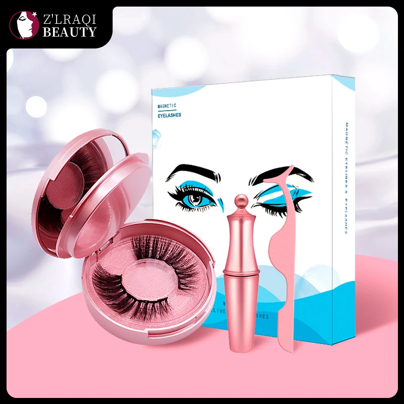 Wholesale Faux 3D Mink Lashes Natural 5 Magnetic Eyelashes 2pairs magnet Eyelash Waterproof Eyeliner box set Tweezers Kit Makeup
Wholesale Faux 3D Mink Lashes Natural 5 Magnetic Eyelashes 2pairs magnet Eyelash Waterproof Eyeliner box set Tweezers Kit Makeup