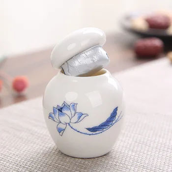 Flower Painting Tea Box White Ceramic Tea Jar Portable Small Tea Box Kitchen Spices Sotrage Jar Bottle Teaware For Home Decor
Flower Painting Tea Box White Ceramic Tea Jar Portable Small Tea Box Kitchen Spices Sotrage Jar Bottle Teaware For Home Decor