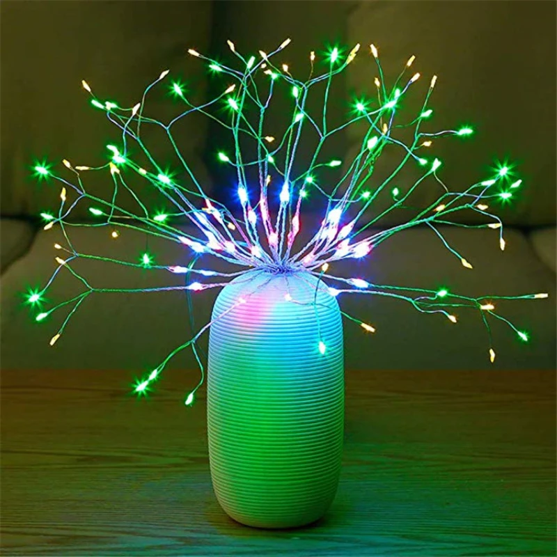 Led String Lights Outdoor Firework Light Waterproof DIY Twinkle Solar Lamp Copper Fairy Garland Christmas Lights Holiday Light
Led String Lights Outdoor Firework Light Waterproof DIY Twinkle Solar Lamp Copper Fairy Garland Christmas Lights Holiday Light