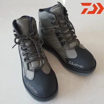 Daiwa Fly Fishing Waders Shoes Felt Sole Nails Aqua Upstream Hunting Sneaker Breathable Rock Sport Noslip For Pants Unisex
Daiwa Fly Fishing Waders Shoes Felt Sole Nails Aqua Upstream Hunting Sneaker Breathable Rock Sport Noslip For Pants Unisex