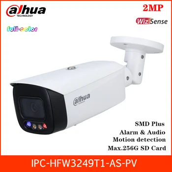 Dahua 2MP Full-color WizSense IP Camera IPC-HFW3249T1-AS-PV Built-in Mic and Speaker SMD Plus Fixed-focal Bullet Network Camera
Dahua 2MP Full-color WizSense IP Camera IPC-HFW3249T1-AS-PV Built-in Mic and Speaker SMD Plus Fixed-focal Bullet Network Camera