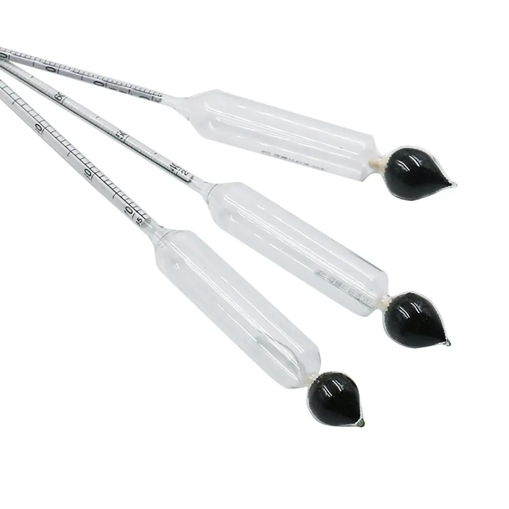 Professional Measure 0-100% Alcohol Content 3 Pieces Hydrometer Tester Thermometer Set Wine Measuring Instrument
Professional Measure 0-100% Alcohol Content 3 Pieces Hydrometer Tester Thermometer Set Wine Measuring Instrument