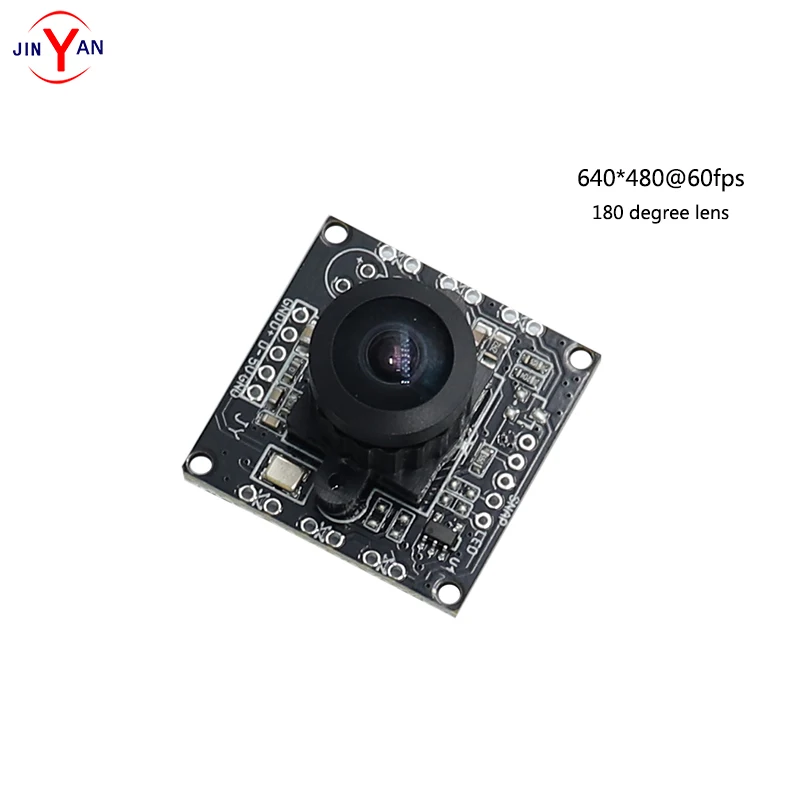 

JinYan OV7725 0.3MP high speed 60fps Distortionless Lens USB2.0 UVC Androd/Linux/MAC OS Camera Module