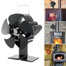 1pcs 150-180CFM Black Fireplace 5 Blades Heat Powered Stove Fan Log Wood Burner Eco-fan Quiet 122 Degrees F To 662 Degrees F
1pcs 150-180CFM Black Fireplace 5 Blades Heat Powered Stove Fan Log Wood Burner Eco-fan Quiet 122 Degrees F To 662 Degrees F
