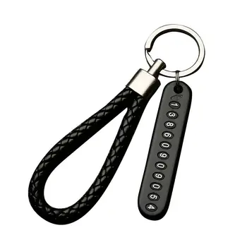 New Phone Number Card Keyring Anti-Lost Car Key Chain Phone Number Plate Key Ring Auto Vehicle Key Ring Car Accessories Keychain
New Phone Number Card Keyring Anti-Lost Car Key Chain Phone Number Plate Key Ring Auto Vehicle Key Ring Car Accessories Keychain