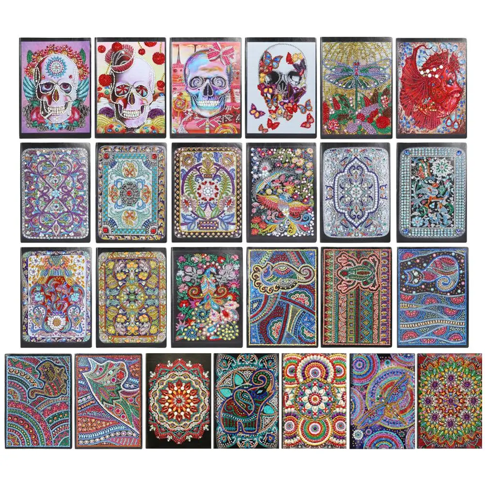 50 Pages Diary Book DIY Special Shape Diamond Painting Notebook Diary Book Sketchbook Embroidery Diamond Cross Stitch Craft Gift
50 Pages Diary Book DIY Special Shape Diamond Painting Notebook Diary Book Sketchbook Embroidery Diamond Cross Stitch Craft Gift