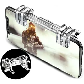 New Portable PUBG Game Controller Gamepad Mobile Phone L1 R1 Trigger Shooting Aim Key Button Gamepad Joystick For IOS Android
New Portable PUBG Game Controller Gamepad Mobile Phone L1 R1 Trigger Shooting Aim Key Button Gamepad Joystick For IOS Android