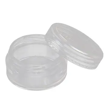 50Pcs Empty Clear Plastic Cosmetic Jars Travel Pot Cosmetic Containers for Cream Sample Lotion Lip Balm Refillable Bottles
50Pcs Empty Clear Plastic Cosmetic Jars Travel Pot Cosmetic Containers for Cream Sample Lotion Lip Balm Refillable Bottles