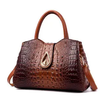 Vintage Fashion Crocodile Leather Luxury Handbags Women Bags Designer Female Shoulder Bag Ladies Bolsas Feminina FC-260
Vintage Fashion Crocodile Leather Luxury Handbags Women Bags Designer Female Shoulder Bag Ladies Bolsas Feminina FC-260