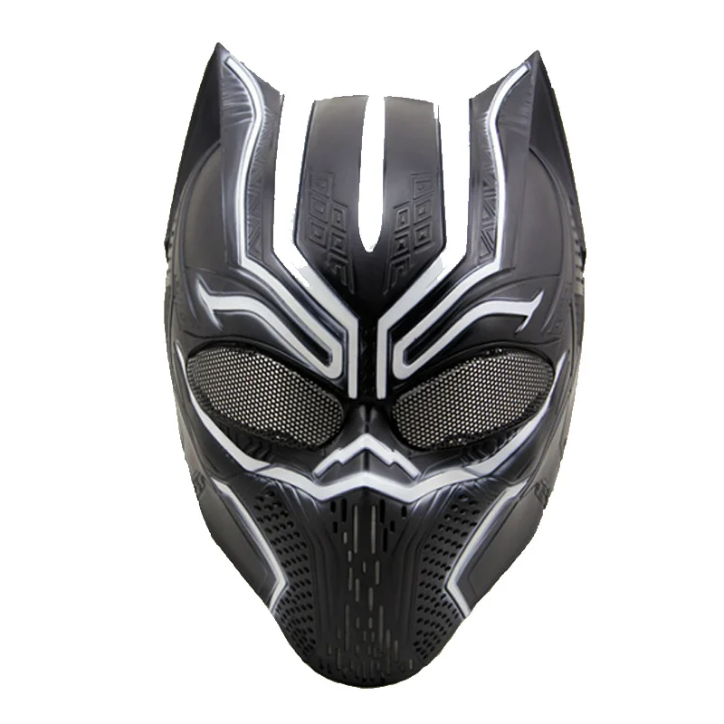 Tactical Black Panther Paintball Mask Military Wargame Protection Airsoft Accessories Cosplay Halloween Party Full Face Masks
Tactical Black Panther Paintball Mask Military Wargame Protection Airsoft Accessories Cosplay Halloween Party Full Face Masks