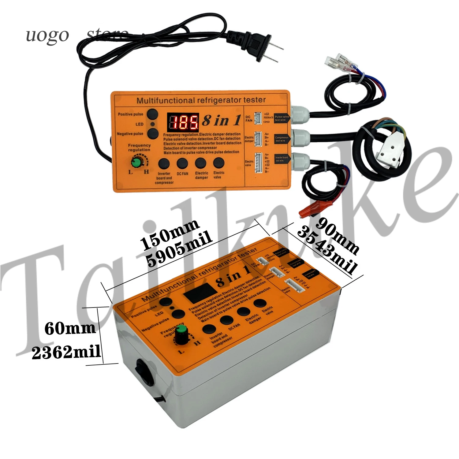 10 in1 Refrigerator compressor inverter board tester, pulse solenoid