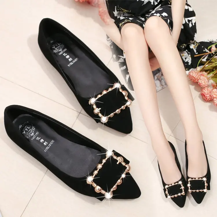 2019 Spring New Style Korean-style Square Buckle Suede Leopord Pattern Pointed-Toe Flat Keel Thin Shoes Shallow Mouth Side Scoop
2019 Spring New Style Korean-style Square Buckle Suede Leopord Pattern Pointed-Toe Flat Keel Thin Shoes Shallow Mouth Side Scoop