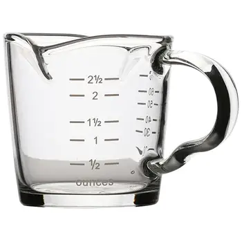 1Pc 51-100ML Measuring Cup Espresso Cup Ounce Cup Temperature Resistant Cup Glass Cup For Restaurant Home Cafe
1Pc 51-100ML Measuring Cup Espresso Cup Ounce Cup Temperature Resistant Cup Glass Cup For Restaurant Home Cafe