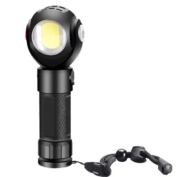 T6 Glare Aluminum Flashlight Aluminum Alloy ABS 360 Degree Head Rotation Camping Patrol Teaching Hunting
T6 Glare Aluminum Flashlight Aluminum Alloy ABS 360 Degree Head Rotation Camping Patrol Teaching Hunting