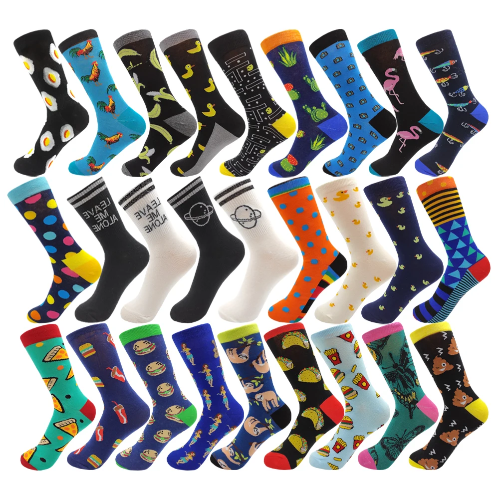 Hip Hop Cotton Kawaii Cartoon Food Women Socks Harajuku Happy Funny Cute Planets Duck Flamingo Cactus Ankle Socks Size35-40 
Hip Hop Cotton Kawaii Cartoon Food Women Socks Harajuku Happy Funny Cute Planets Duck Flamingo Cactus Ankle Socks Size35-40