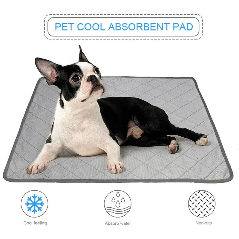 1 PC Pet Dog Multifunctional Cold Pad Summer Cat Cooling Pad Non-Slip Absorbent Washable Urine Pad Dog Bed Dog Accessories
1 PC Pet Dog Multifunctional Cold Pad Summer Cat Cooling Pad Non-Slip Absorbent Washable Urine Pad Dog Bed Dog Accessories