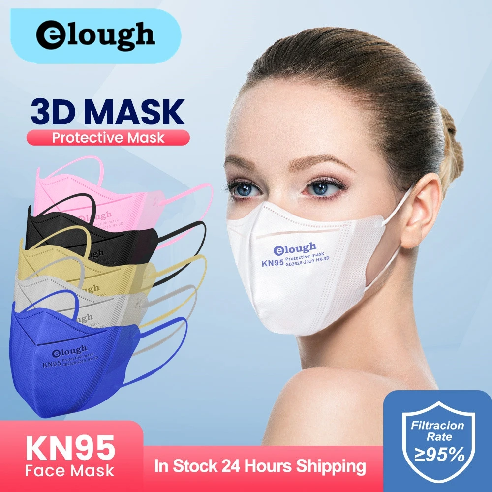 Elough 3D Masks Kn95 certificadas faciales mascarilla fpp2 homologada colored FFP2 Masks respiratory ffpp2 mascaras
Elough 3D Masks Kn95 certificadas faciales mascarilla fpp2 homologada colored FFP2 Masks respiratory ffpp2 mascaras