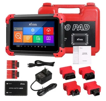 X100 PAD OBD2 Auto Key Programmer Diagnostic Scanner Automotive Code Reader IMMO EPB DPF BMS Reset Odometer EEPROM Update online
X100 PAD OBD2 Auto Key Programmer Diagnostic Scanner Automotive Code Reader IMMO EPB DPF BMS Reset Odometer EEPROM Update online
