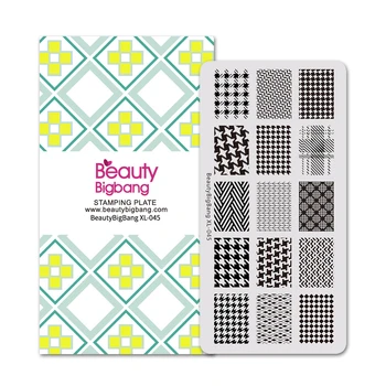 BEAUTYBIGBANG 6*12cm Autumn&Winter Sweater Pattern Rectangle Nail Art Stamping Template Checked Design Nail Image Plate
BEAUTYBIGBANG 6*12cm Autumn&Winter Sweater Pattern Rectangle Nail Art Stamping Template Checked Design Nail Image Plate