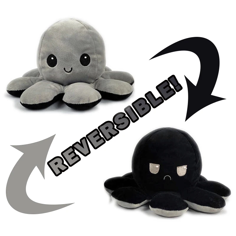 Stuffed Animals Octopus Toy Soft Gift Cute Plush gatos Flip Christmas Toys Stitch Pieuvre Réversible Pulpo Reversible Peluches 
Stuffed Animals Octopus Toy Soft Gift Cute Plush gatos Flip Christmas Toys Stitch Pieuvre Réversible Pulpo Reversible Peluches
