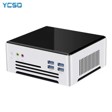 Mini Pc Desktop Computer Thin Client Intel-Core I7 7820hq Linux Windows-10 I5 Dual-Lan