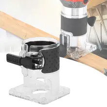 Lightweight Trimmer Router Base Smooth Workmanship Anti-cracking Reliable Cutting Machine Base for Woodworking
Lightweight Trimmer Router Base Smooth Workmanship Anti-cracking Reliable Cutting Machine Base for Woodworking