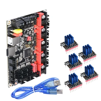 BIGTREETECH SKR V1.3 Control Board Smoothieboard 32-Bit For 3D Printer Board TMC2209 TMC2208 V3.0 UART TMC2130 SPI MKS GEN V1.0
BIGTREETECH SKR V1.3 Control Board Smoothieboard 32-Bit For 3D Printer Board TMC2209 TMC2208 V3.0 UART TMC2130 SPI MKS GEN V1.0