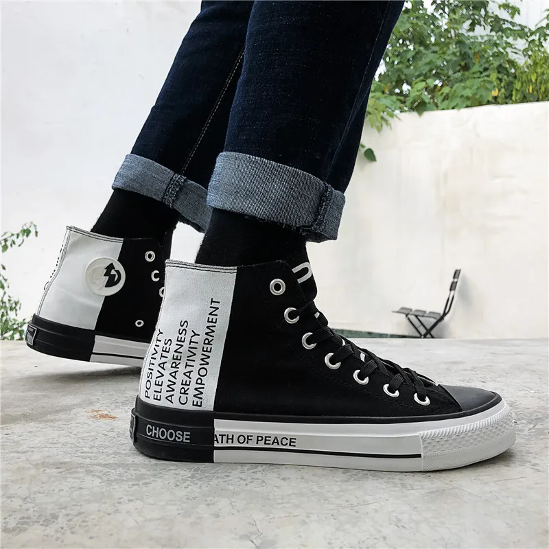 2019 New Style Hight-top Yin And Yang Mixed Colors Cool Trendy Shoes White Shoes Autumn Breathable Sports Trendy Shoes MEN'S Can
2019 New Style Hight-top Yin And Yang Mixed Colors Cool Trendy Shoes White Shoes Autumn Breathable Sports Trendy Shoes MEN'S Can