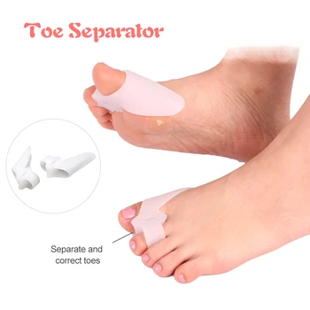 1 Pair Five Holes Hallux Valgus Straightener Toe Separators Corrector Silicone Thumb Valgus Protector Orthotics Stretchers
1 Pair Five Holes Hallux Valgus Straightener Toe Separators Corrector Silicone Thumb Valgus Protector Orthotics Stretchers